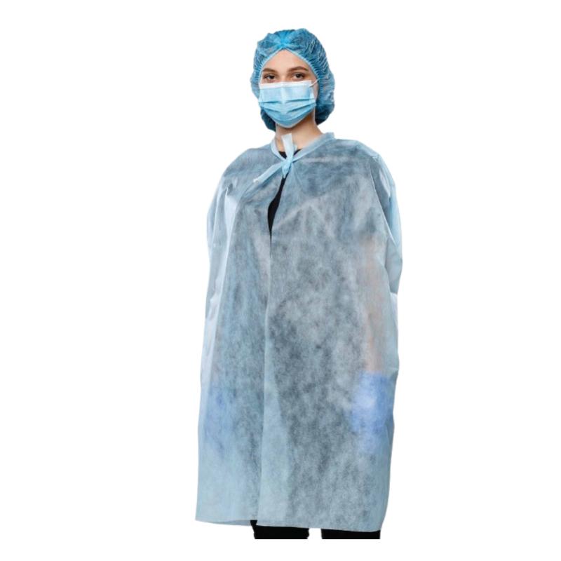 Накидка для відвідувача, спанбонд 30g/m2(г/м2), стерильна, одноразового використання, ТМ «АХІЛЛ»